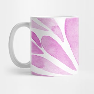 Watercolor artistic drops - pink Mug